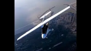 Shadow Microlight. Over the hills and valleys of South Wales