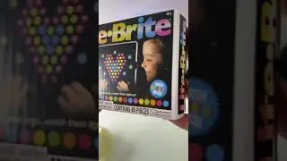 World&rsquo;s Smallest Working Lite Brite #shorts #litebrite #genx #xennial