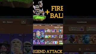 TH18 FIREBALL + Meteor Golem Attack Strategy || Clash Of Clans #coc #cocgameplay #cocupdate