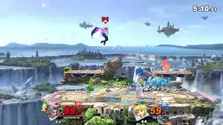 This Peach was struggling hardcore lol