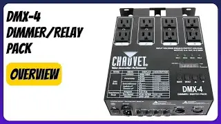 REVIEW (2025): DMX-4 Dimmer/Relay Pack. Features