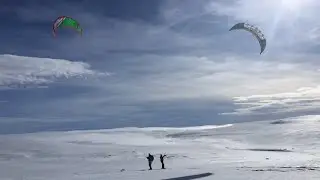 Operation &ldquo;Snowkite&rdquo; - Hardangervidda National Park - Norway 🇳🇴#norway #hardangervidda #kitekurs