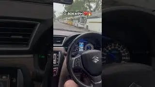 Ciaz 1.5L 4 Cylinder Automatic 0-80 Speed Test in 10.3 Seconds