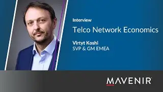 Mavenir &ndash; Telco Network Economics &ndash; Interview with Virtyt Koshi, 5G World 2018
