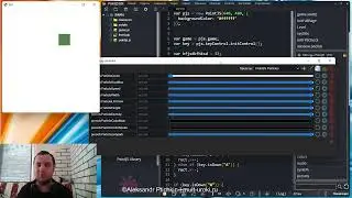 Российский игровой движок PointJS IDE и среда разработки 2D игр. Урок 5. Контроллеры  настройки игры
