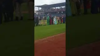 Clearwater Threshers Superhero Night- National Anthem