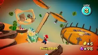 Sandblast Speed Run ~Dusty Dune Galaxy~ Super Mario Galaxy🍄Super Mario 3D All-Stars #aht 😶No Mic