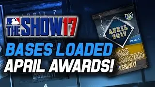 MONTHLY AWARD PACK OPENING! BASES LOADED APRIL PACKS! MLB The Show 17 Pack Opening