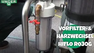 HiFlo RO Filter (RO30G) - Vorfilter- & Harzwechsel - UNGER