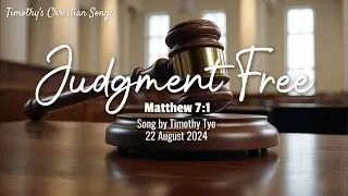 Judgment Free | Matthew 7:1 (New Original Christian Song)