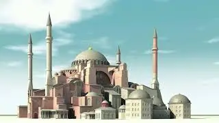 Hagia Sophia Istanbul, Turkey HyperLapse | Stock Footage | Free HD Videos - no copyright