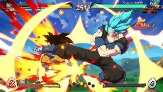 Almost landing a perfect on dragon ball fighters z (ranked) (no commentary)