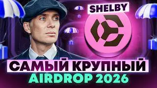 SHELBY - ЛУЧШИЙ AIRDROP 2026 ГОДА! ПОШАГОВЫЙ ГАЙД