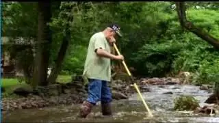 Heavy rain, rising waters trap Gilboa man in his property