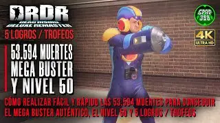 Dead Rising Deluxe Remaster | 53.594 muertes rápido, Mega Buster y Nivel 50 (5 Logros / Trofeos)