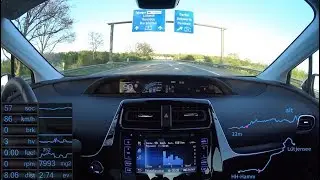 #20 Prius 4 - AUTO BILD Teststrecke Teil 1: Hamburg - L&uuml;tjensee