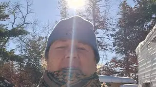 Rv-living offgrid! [Blinding ball of light☀️!!] #rvlivingfulltime #offgridlife #offgrid #michigan 