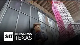 Intricate card structures demolished as State Fair of Texas closes