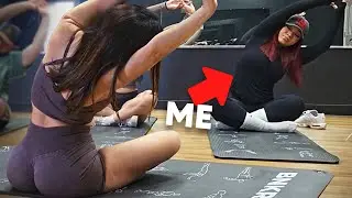 Alinity Gives Me A Free Yoga Lesson! | Ft. @Cinnabrit @Alinity