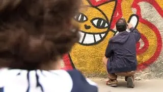 Streetart: M. Chat sort les griffes face &agrave; la RATP