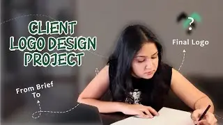 How I Handle Real Logo Design Projects #clientproject #logodesign #realclient 