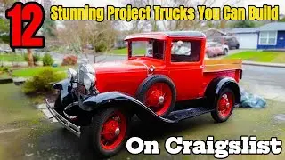 Perfect Projects! 12 Stunning Trucks to Build from Craigslist
