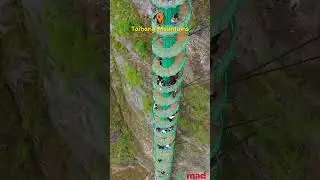 Tallest Stairs in China !!! #shorts #nomad #travelvideo #trending #explore #china #tallest
