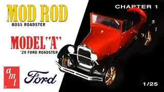🚗🖌️ Building Classic jewel Mod Rod Model A '29 Ford Roaster Chapter1/2