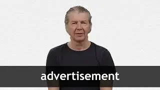 How to pronounce ADVERTISEMENT in American English