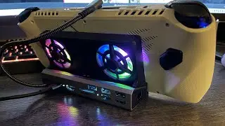 ASUS Rog Ally | Docking Station W/ Mouse & Key Gameplay!