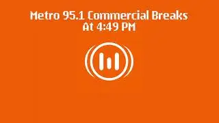 Przerwy reklamowe w Metro 95.1 o 16:49