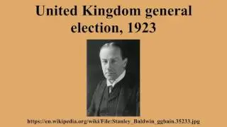 United Kingdom general election, 1923