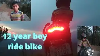 12 Year Boy Ride Bike 🔥🔥😳😲 during Lock Down | NWR MOTOTECH 🔥