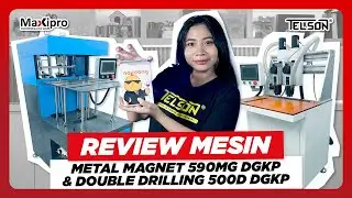Review Mesin Double Drilling 500D DGKP dan Mesin Metal Magnet 590MG DGKP  - maxipro.co.id