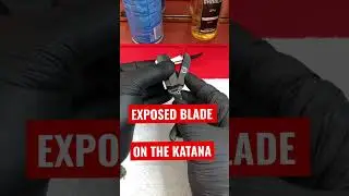 HOW TO EXPOSED THE BLADES ON THE KATANA STRAIGHT RAZOR