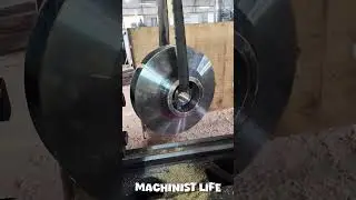 Work first, results later👍 #machine #lathe #manual #workout