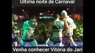 Última noite de Carnaval em Vitória do Jari