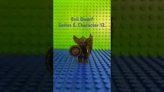 Lego Minifigure.  Evil Dwarf.  Series 5.  Character 12.