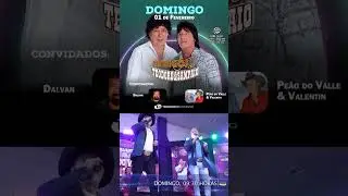 Neste domingo: Programa Amigos do Teodoro & Sampaio com Dalvan e a dupla Pe&atilde;o do Valle & Valentim!