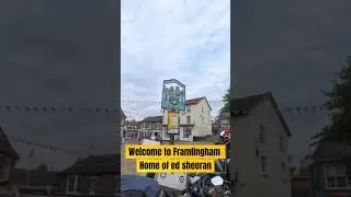 Welcome to Framlingham #edsheeran #castleonthehill #Framlingham