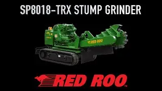 Red Roo Stump Grinder SP8018TRX Overview
