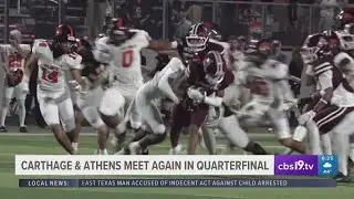 UNDER THE LIGHTS: Previewing Carthage Bulldogs vs. Athens Hornets in regional finals