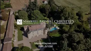 Spectacular 16th Century luxury chateau for sale nestled near Bordeaux, France.Maxwell-Baynes JV1098