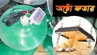 ১০০-২০০  মুরগির জন্য অটো ব্রুডার | কম খরচে চিক ব্রুডার | Poultry Brooder Bangladesh
