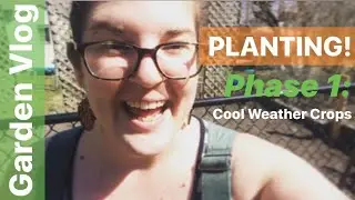 PLANTING THE VEGGIE GARDEN | Phase 1: Spring Crops!