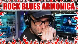 ROCK BLUES ARMONICA | Scala blues seconda posizione