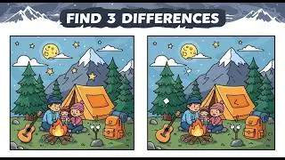 Find 3 Differences Challenge 🔥 | Spot The Difference Puzzle 2026 | Can You Beat It?