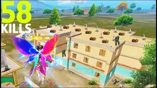 58 Solo Kills!🔥 KING OF APARTMENTS BEST GAMEPLAY in NEW MODE😈 Pubg Mobile