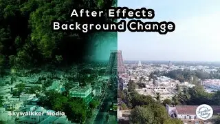 What if Ancient Srirangam Temple Surrounded by Mountains? I Skywalkker Media l VFX #aftereffects