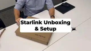 Straight Edge Technology, Inc. - Starlink Setup & Unboxing